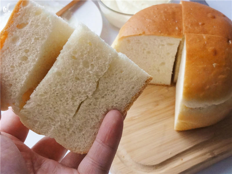 纯奶手撕吐司的做法 步骤1