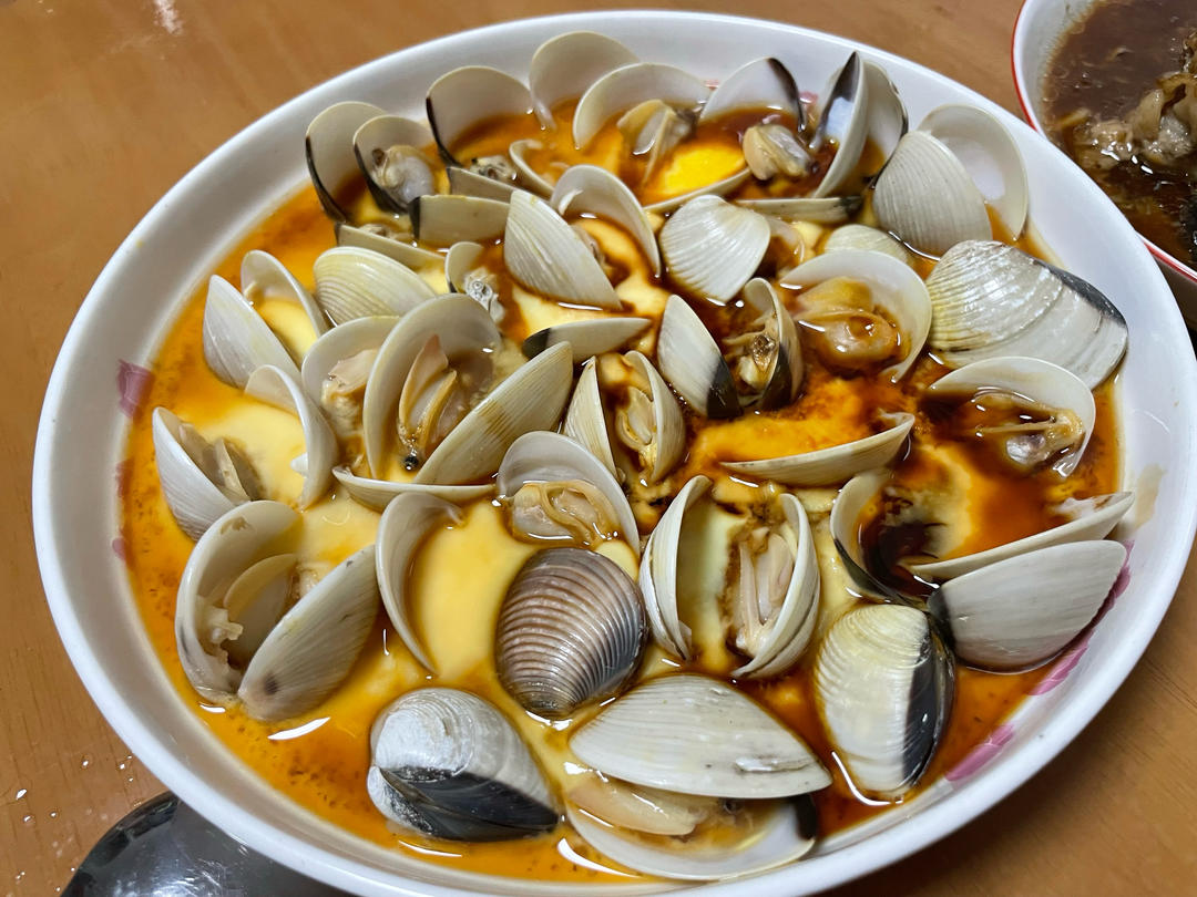 沙白蒸蛋