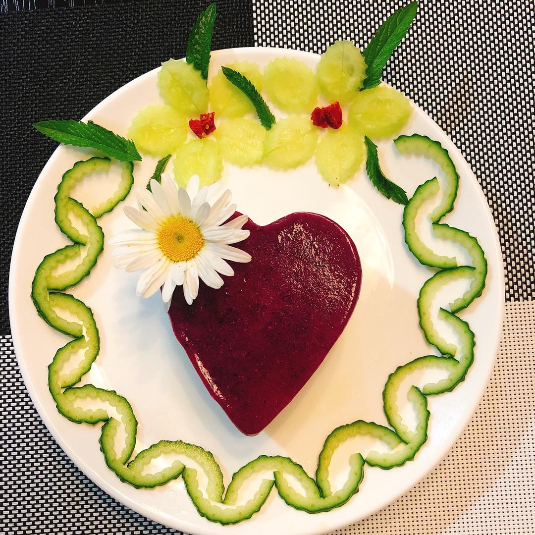 简单美丽的盘饰（6）——简便快手盘饰