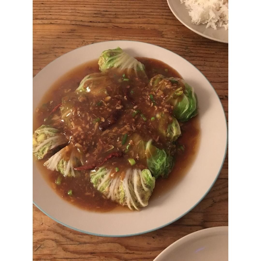 肉酿白菜卷