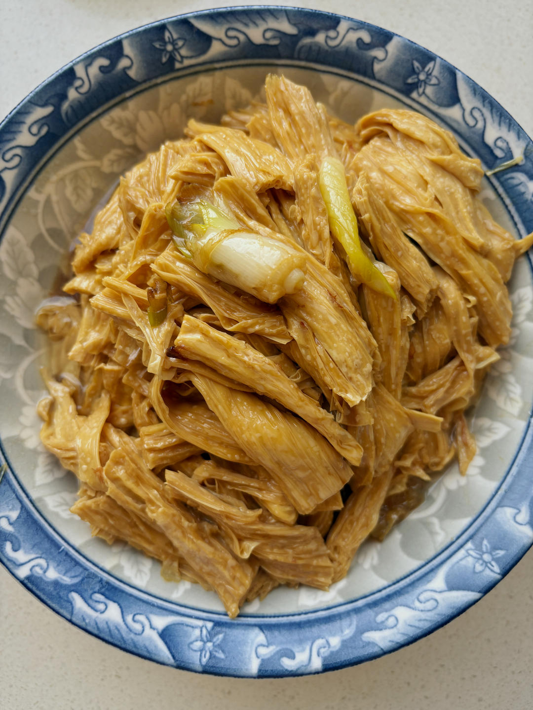 葱烧腐竹