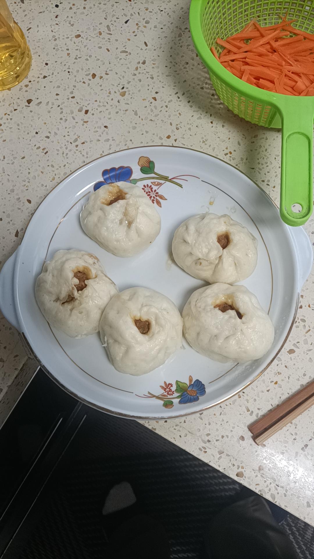 鲜肉包(‼️超嫩肉馅 松软多汁 免打水㊙️详细版)