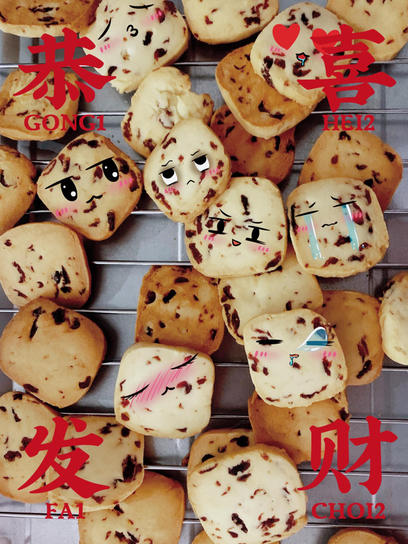 蔓越莓饼干 新手也不怕