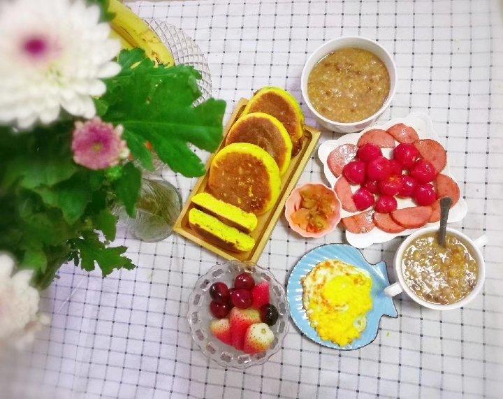 堂妈小厨——发面南瓜饼