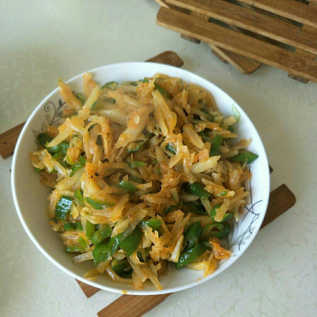 青椒土豆丝
