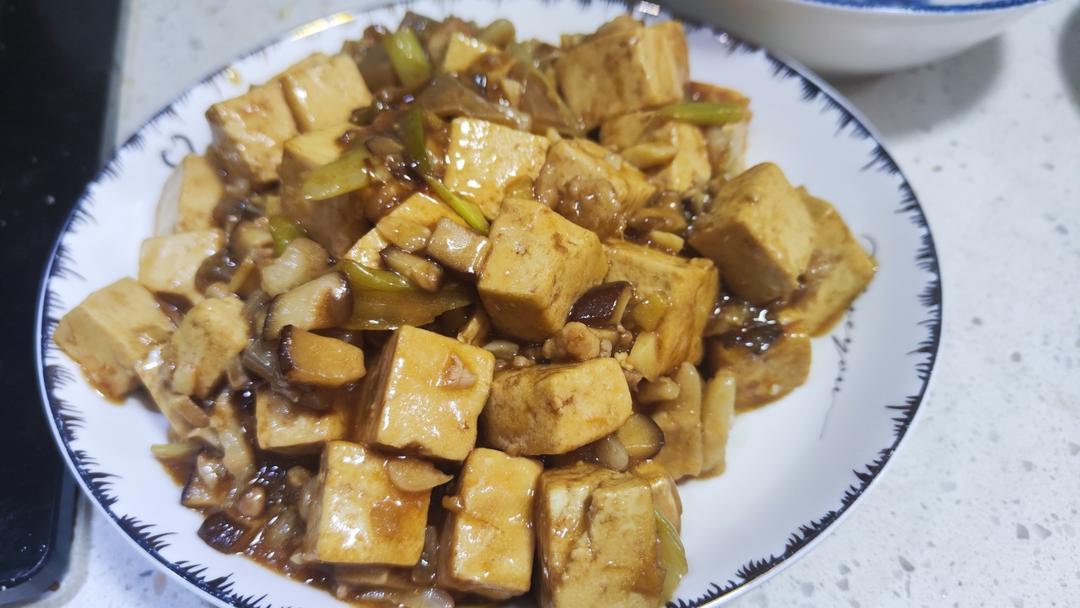 吃出肉味的豆腐-京葱豆腐