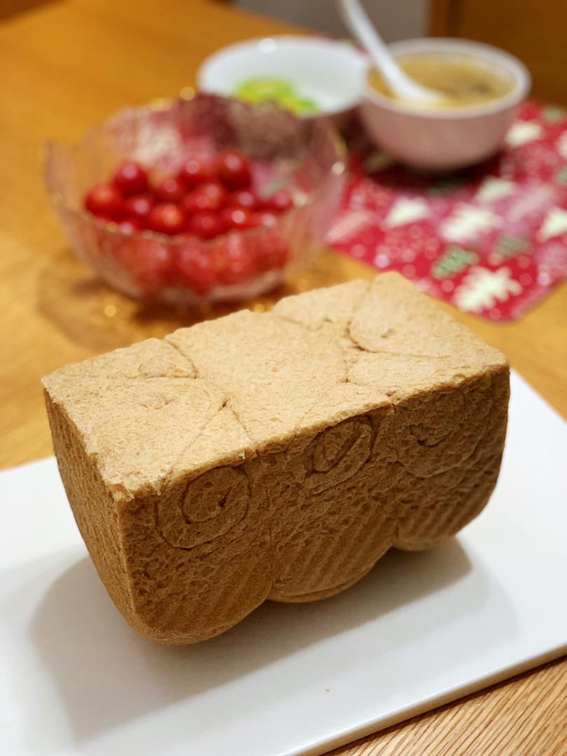 黑芝麻全麦吐司 100%纯全麦