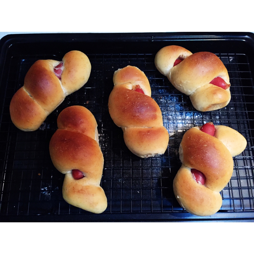 天然酵种香肠面包