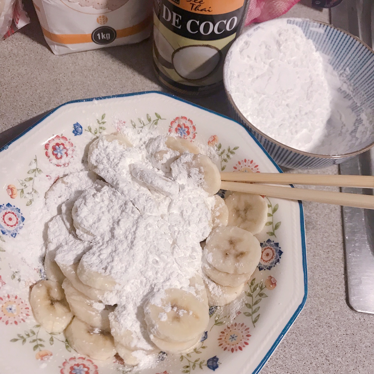 越式椰汁🥥香蕉🍌蛋糕的做法 步骤2