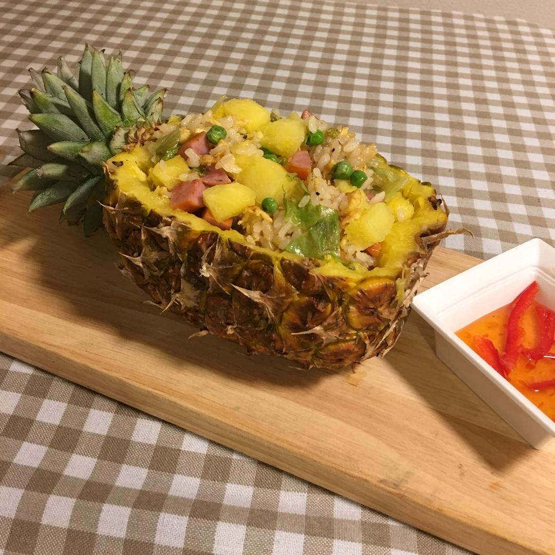 培根菠萝饭