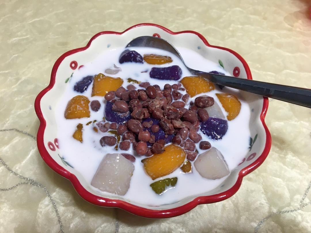 自制三色芋圆1⃣️（附上窍门详细比例）