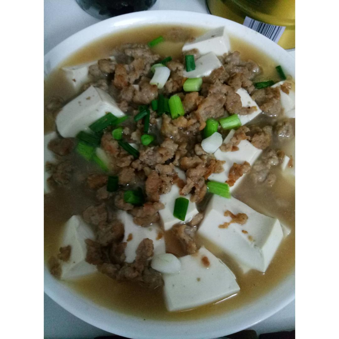 肉末蒸豆腐