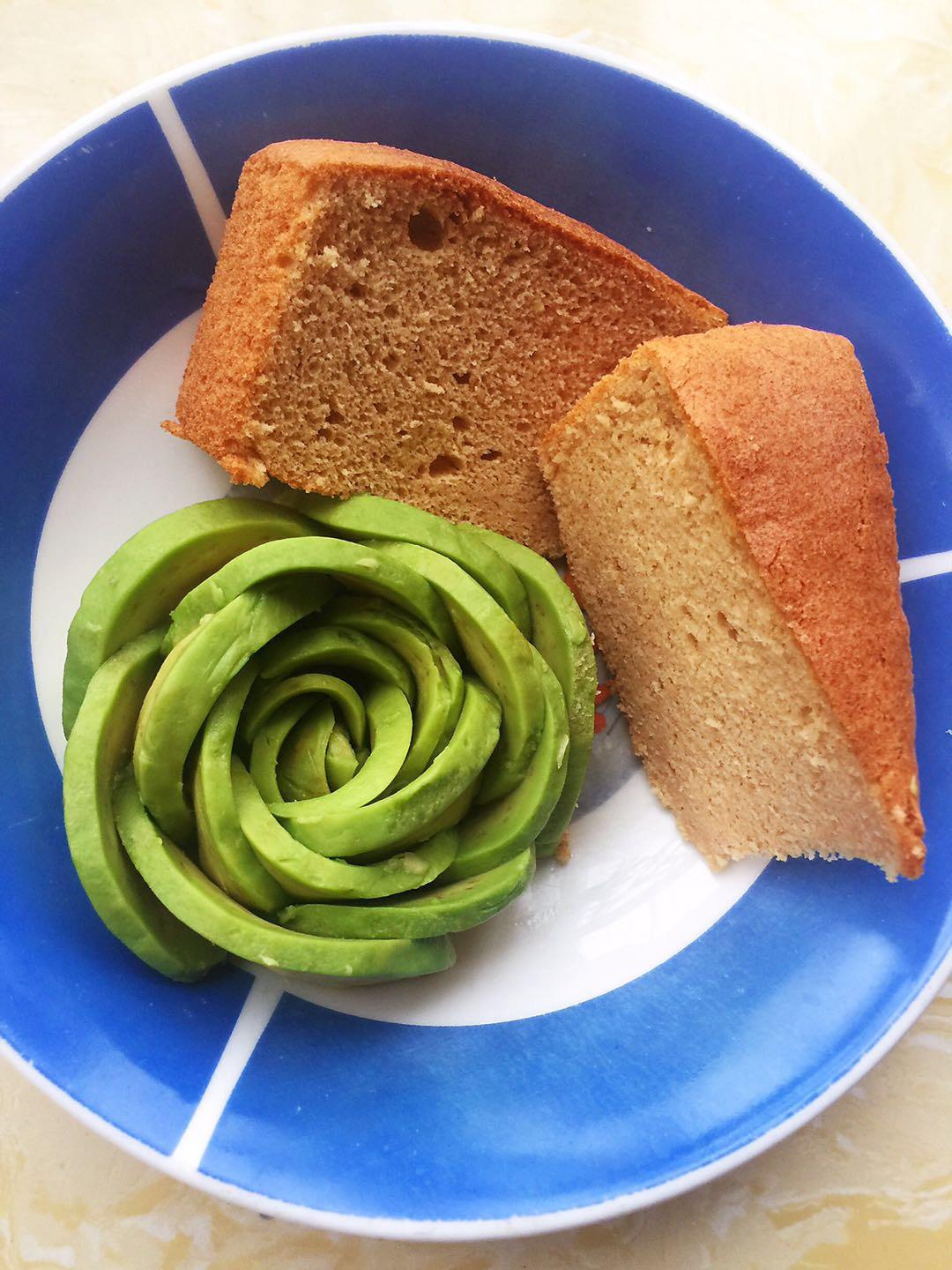 黄豆粉戚风蛋糕
