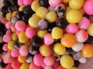 【粉彩色汤圆】天然色素四色汤团贺元宵