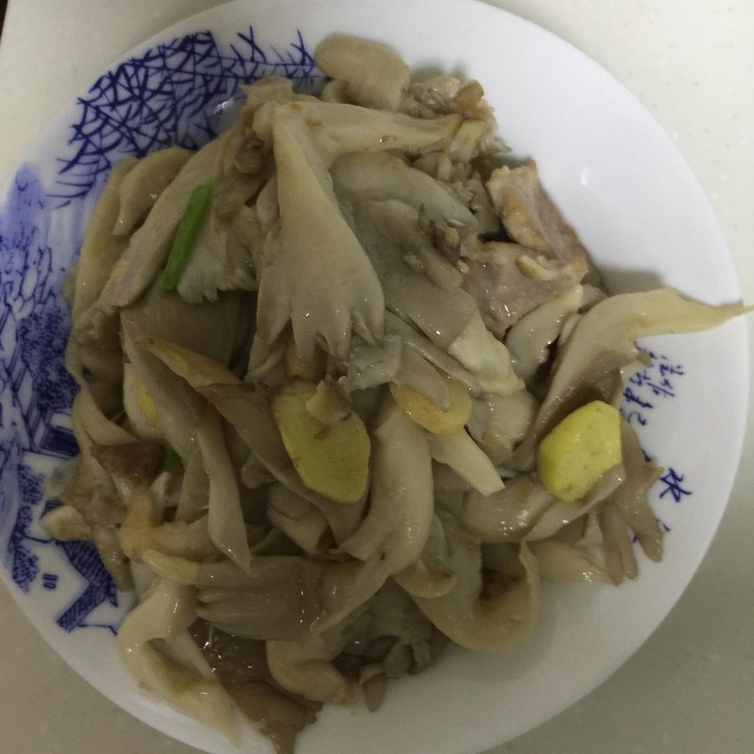 鲜蘑炒肉