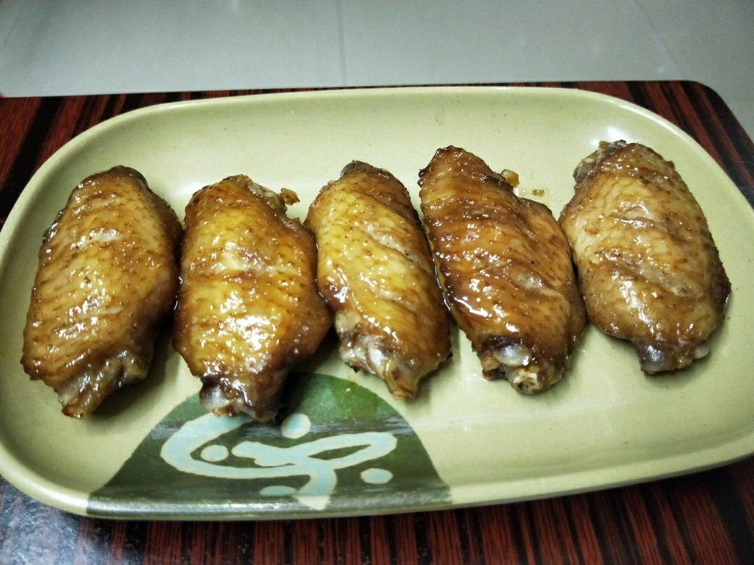 蜜汁鸡翅（烤箱）