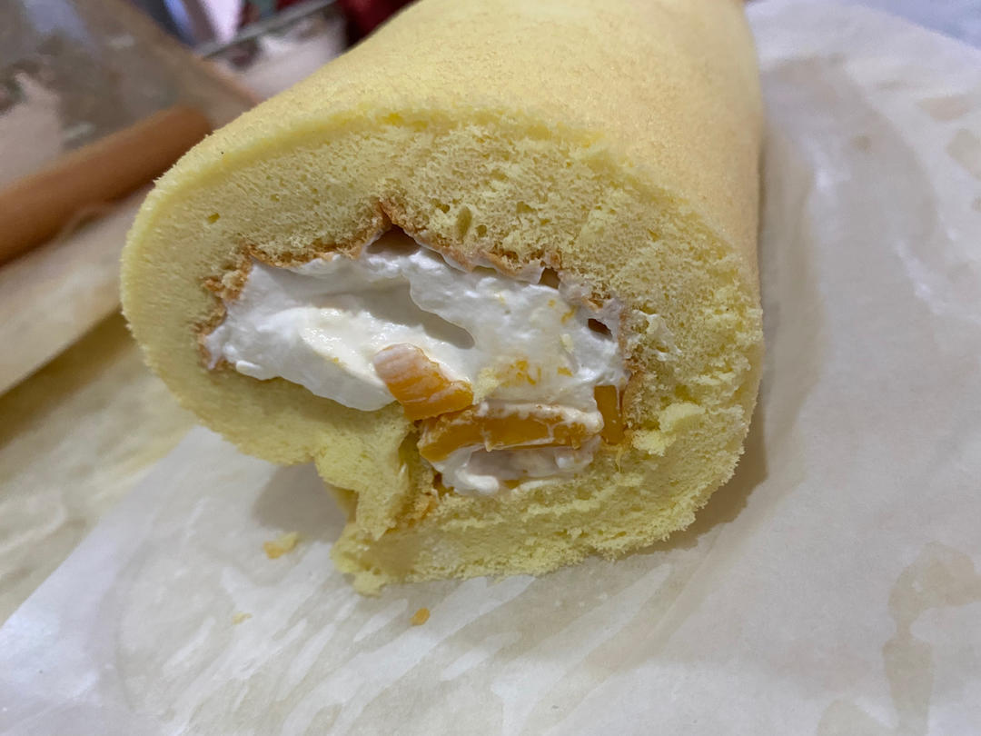 原味蛋糕卷
