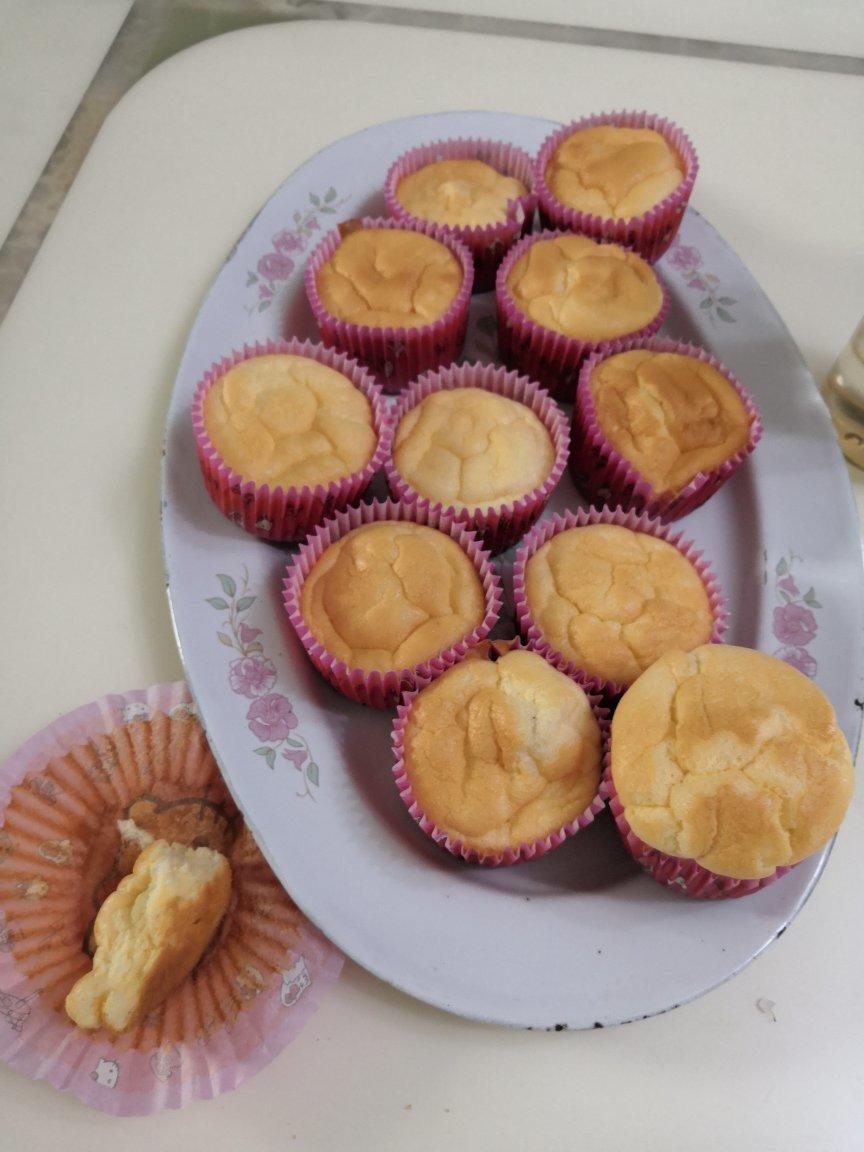 🔥无油无水低糖儿童戚风蛋糕(宝宝蛋糕)