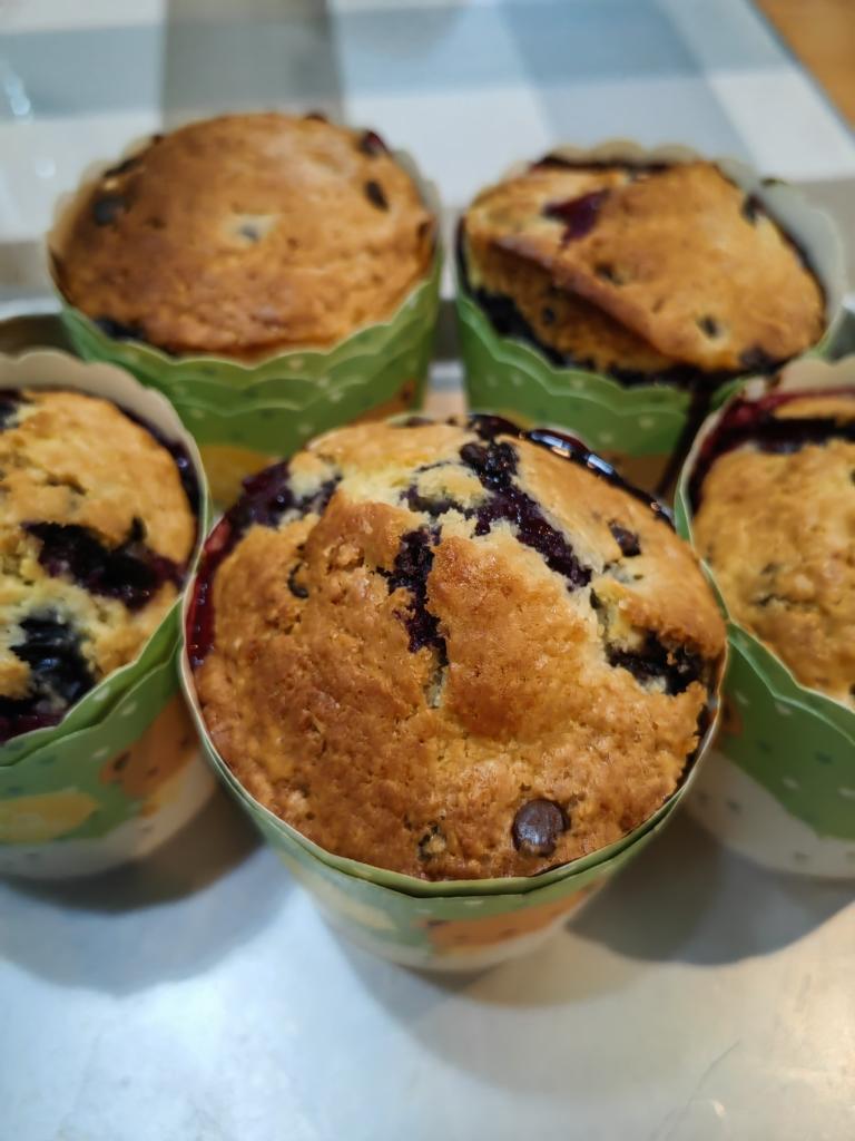 非常nice蓝莓巧克力玛芬