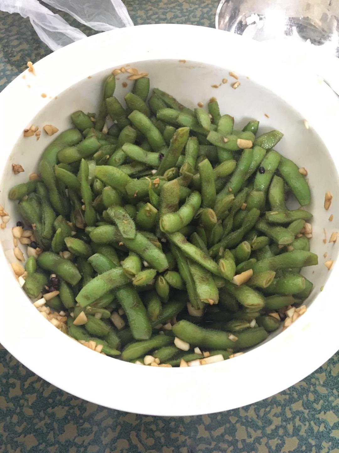 凉拌毛豆—夏日最爱😄😄