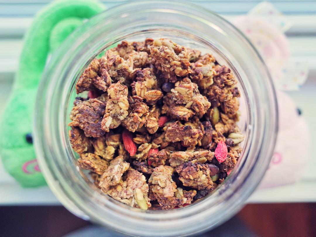 无糖低卡健康格兰诺拉granola