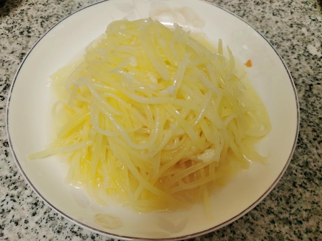 醋溜土豆丝（家庭版小炒）