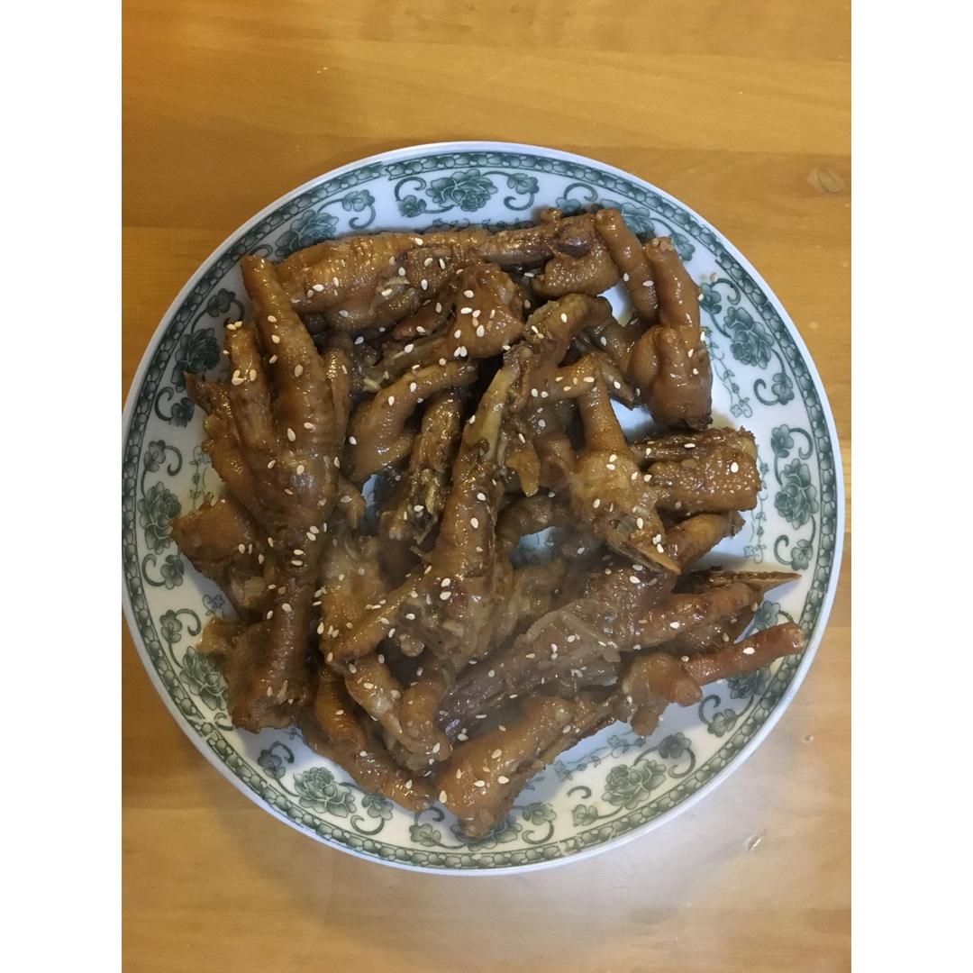 卤鸡爪