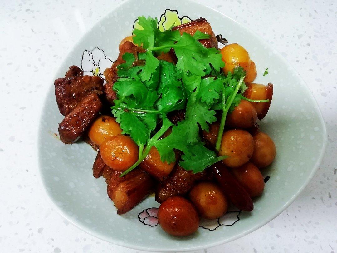 加了鹌鹑蛋后，这盘红烧肉，美味的逆天啦——鹌鹑蛋烧肉（孔瑶食谱）