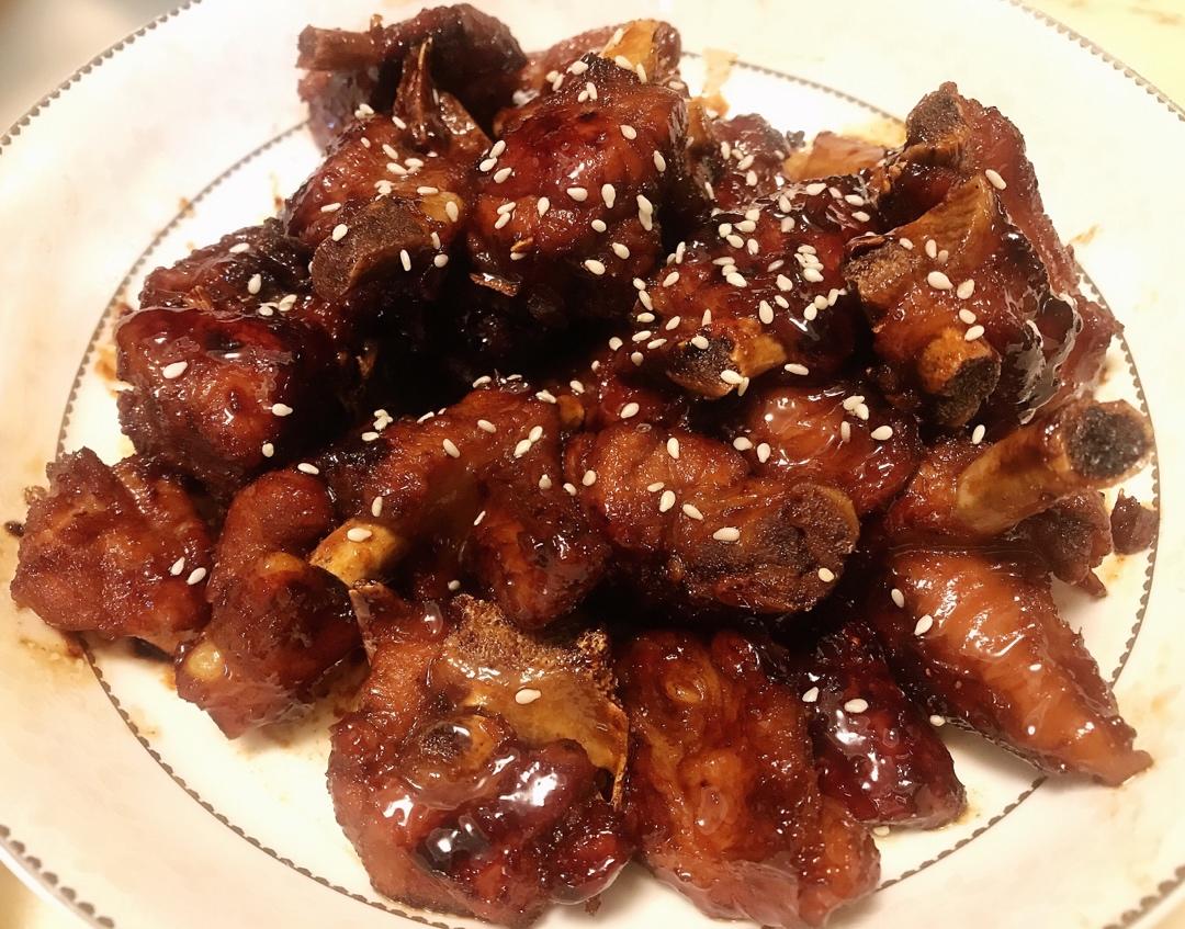 糖醋排骨/糖醋小排（不放油）（12345口诀做出正宗上海本帮）