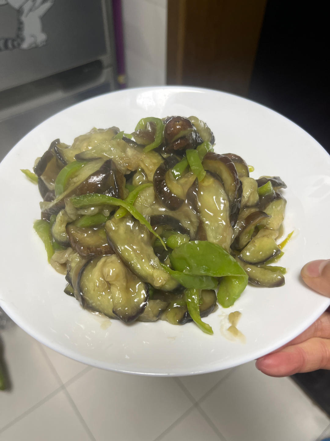 青椒茄子