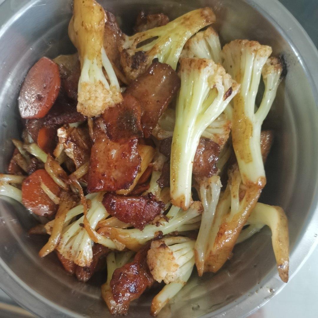 和饭店一个味道的干锅花菜