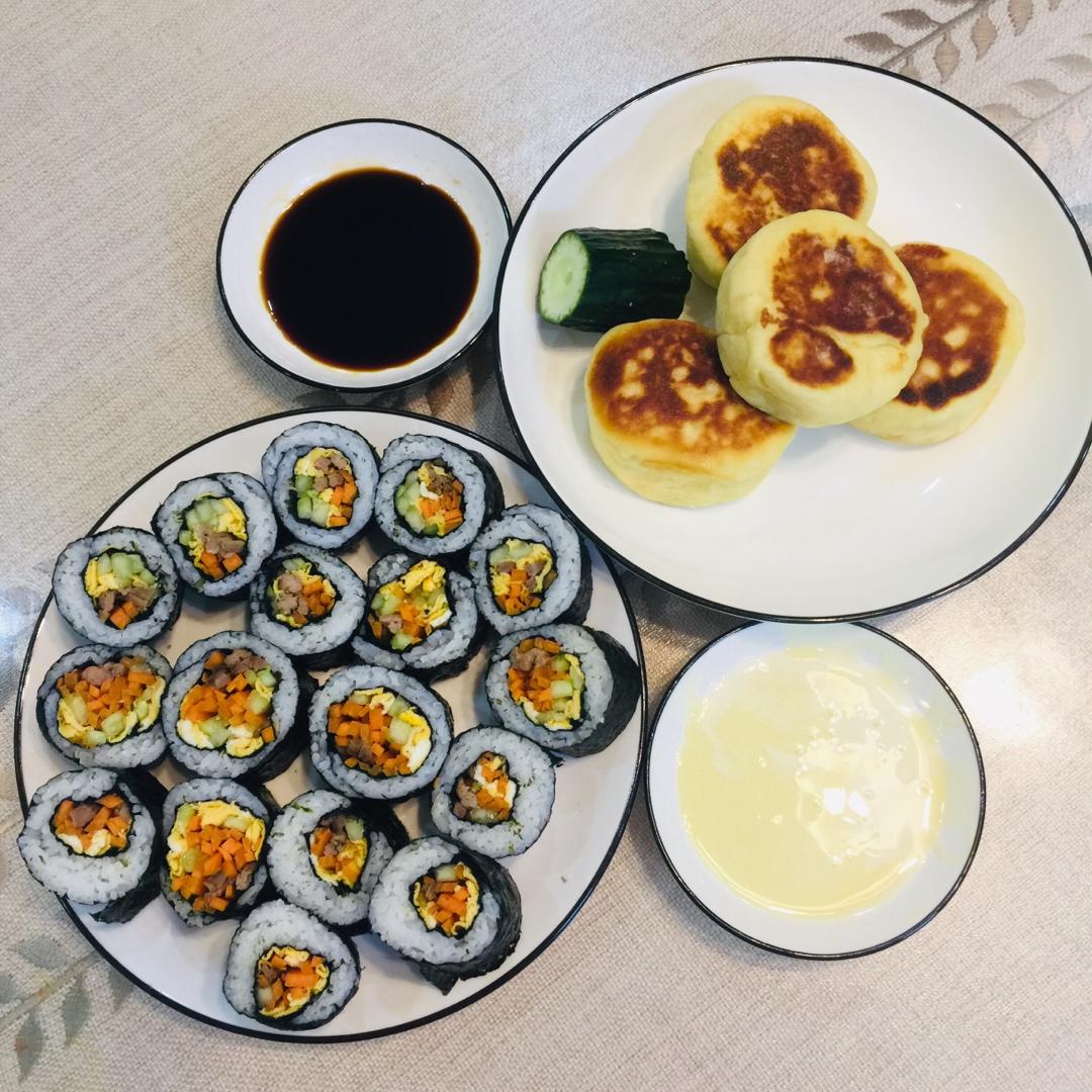 高颜值的紫菜包饭
