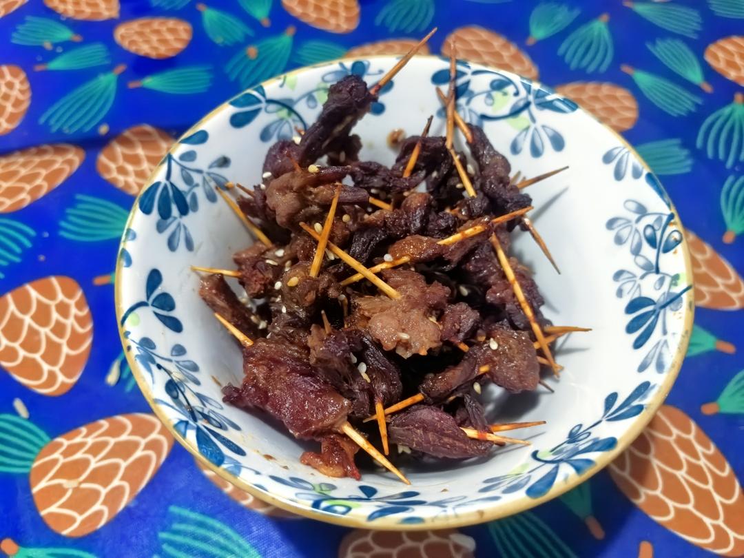 牙签牛肉(香辣版)