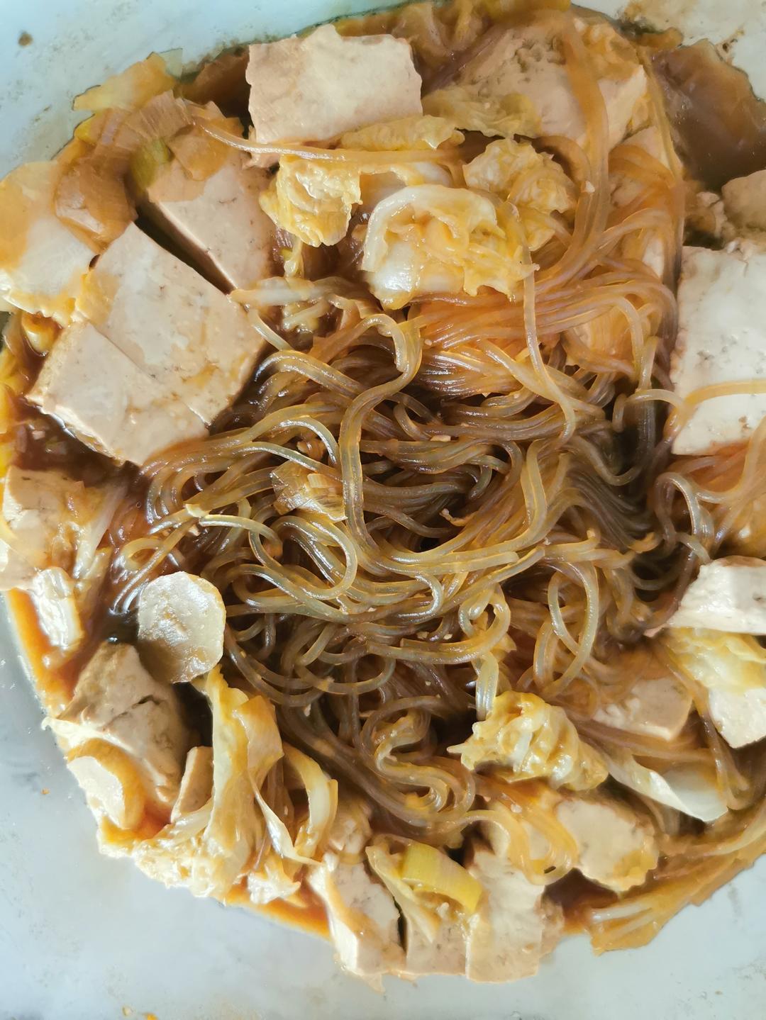 冬季最爱的家常菜！大白菜炖大豆腐或干豆腐