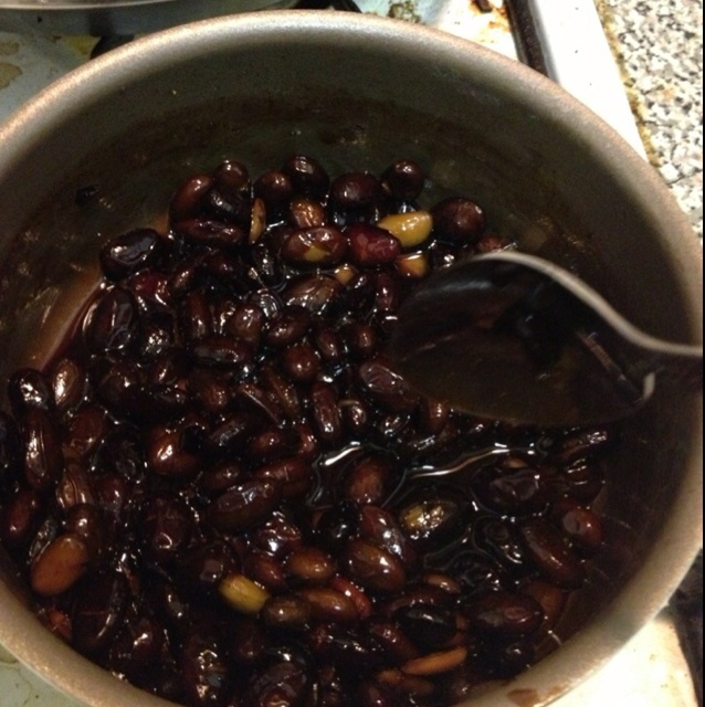 韩式酱煮黑豆