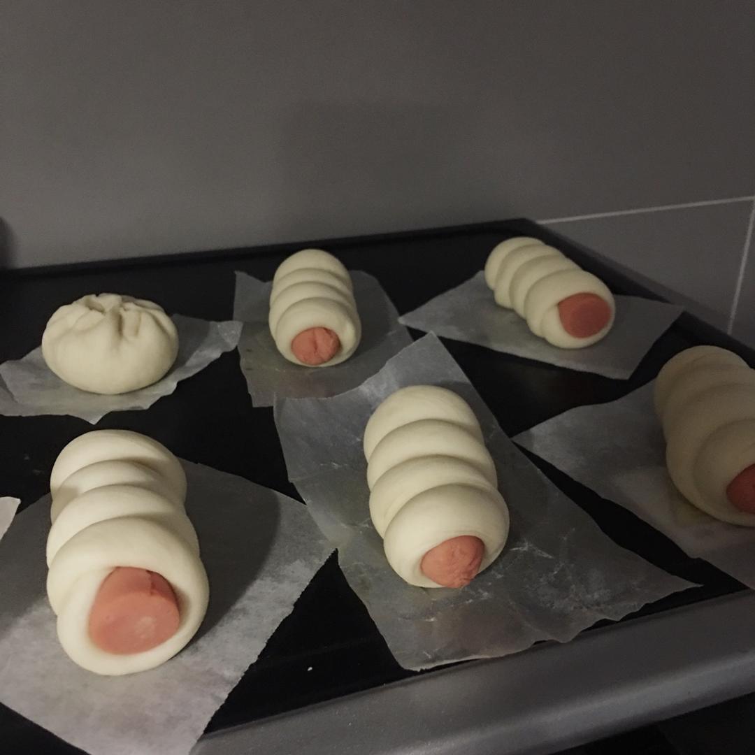 肠仔卷/香肠馒头（来一盘接地气的早餐）