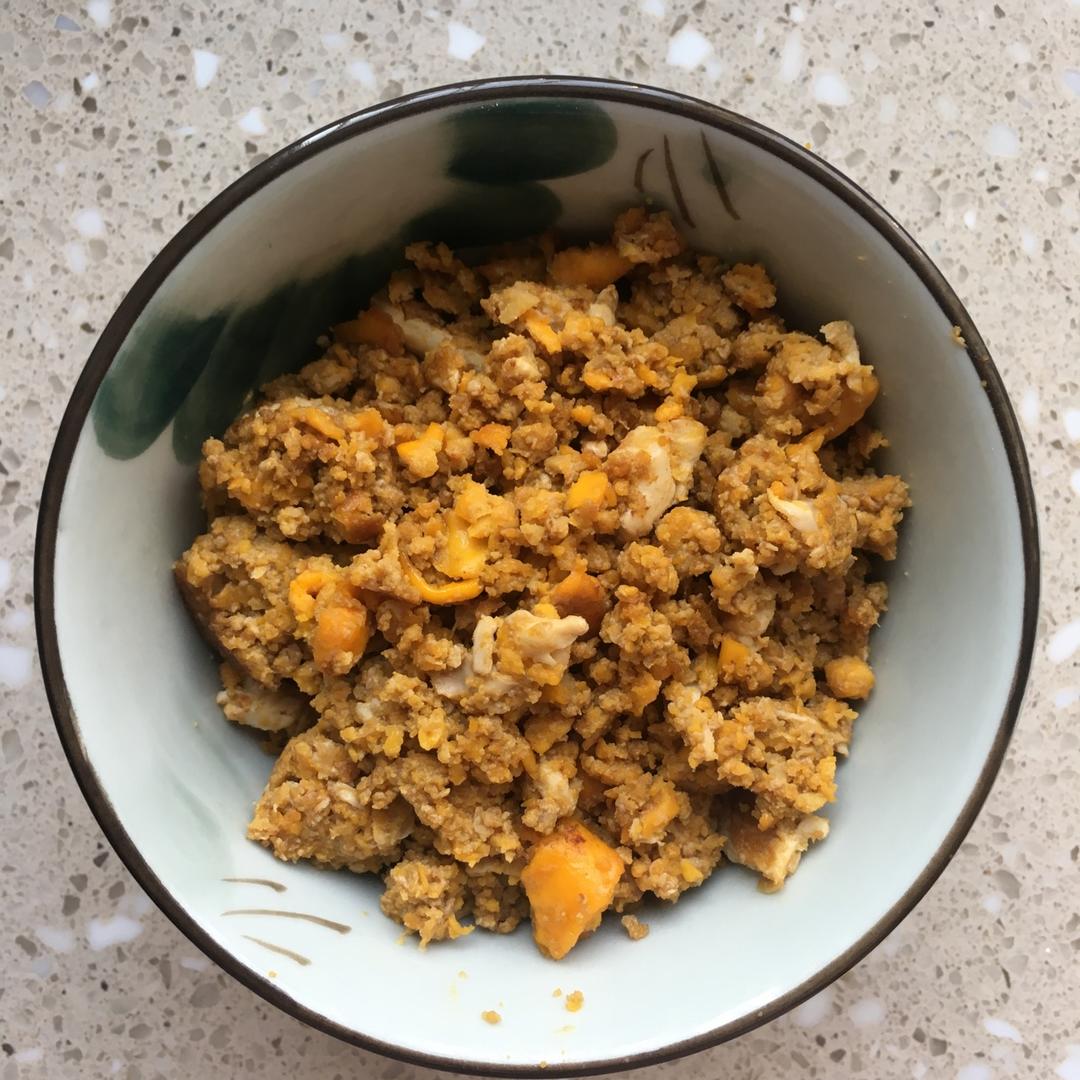 赛螃蟹/蟹黄蛋 (鸭蛋消耗好办法)