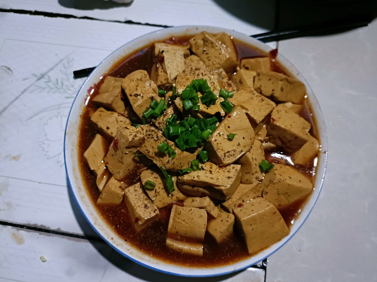 简单易学的下饭菜麻婆豆腐（素版）