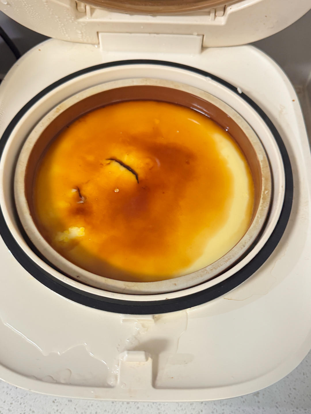 懒人版电饭煲煮饭加蒸鸡蛋羹