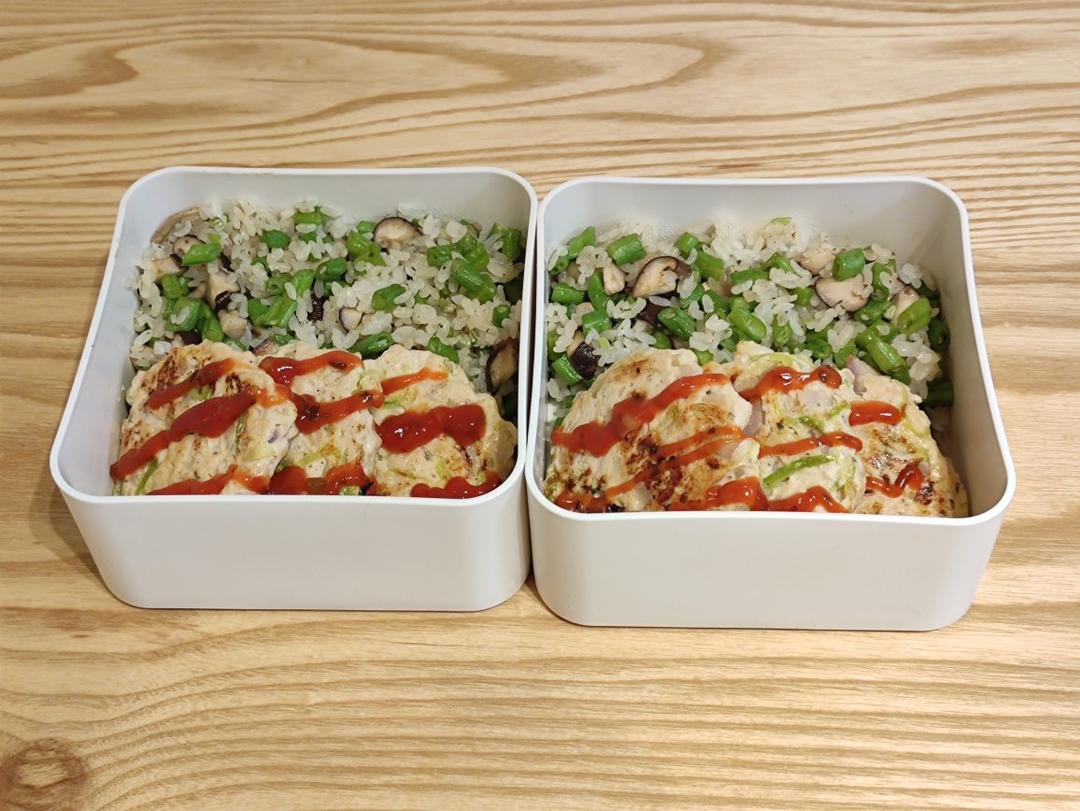 【健身餐】西葫芦鸡胸汉堡肉饼