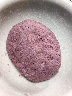紫米馒头的做法 步骤3