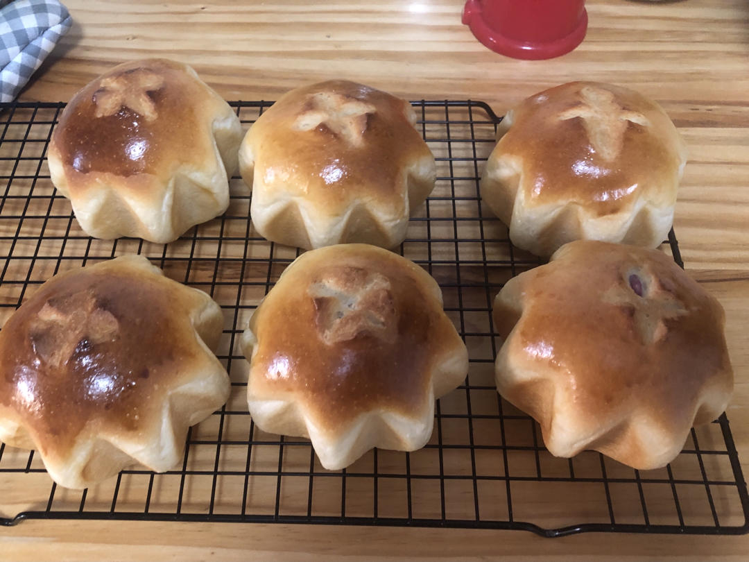 65℃鲜奶汤种红豆麻薯包的全部作品