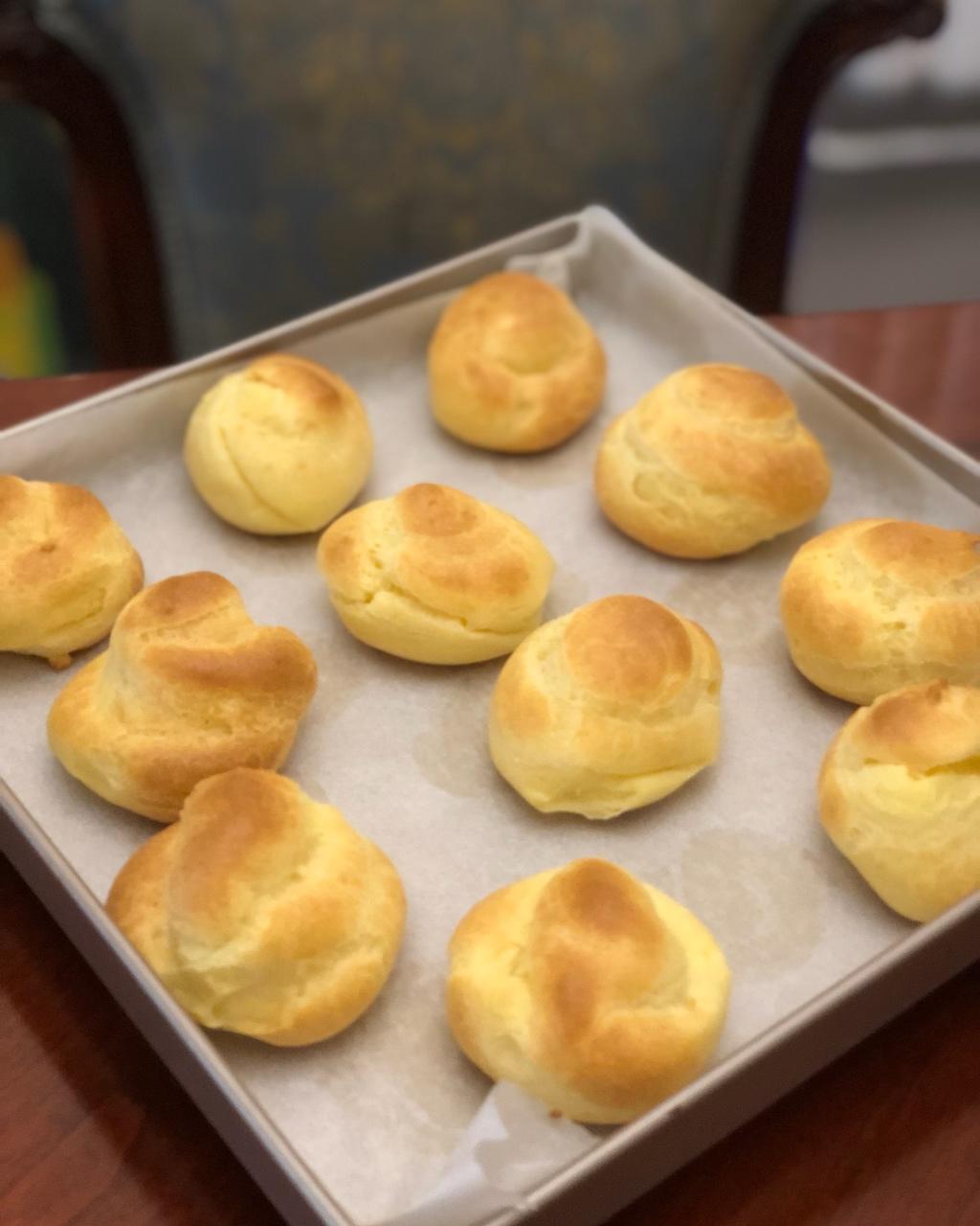 十分美味的酥皮泡芙
