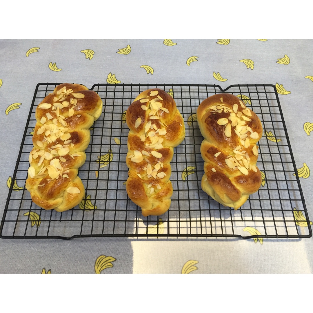 酸奶辫子面包（一次发酵）