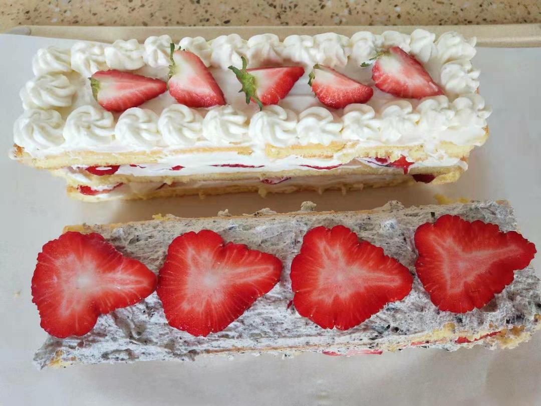 草莓城堡蛋糕