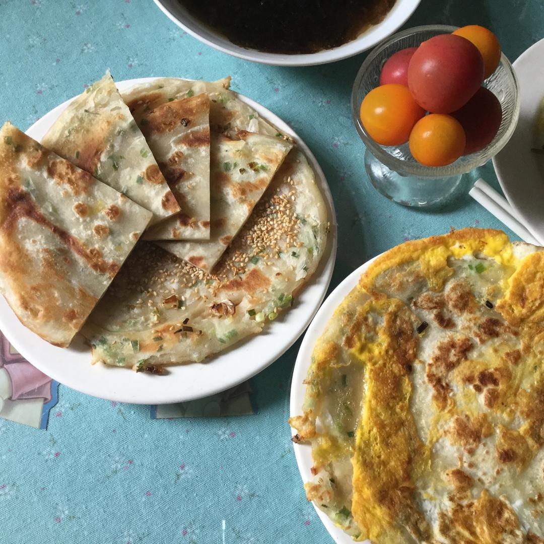 不一样的葱花饼，超软面饼，又香又酥！