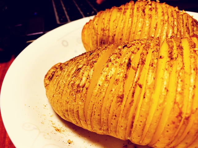 培根风琴烤土豆