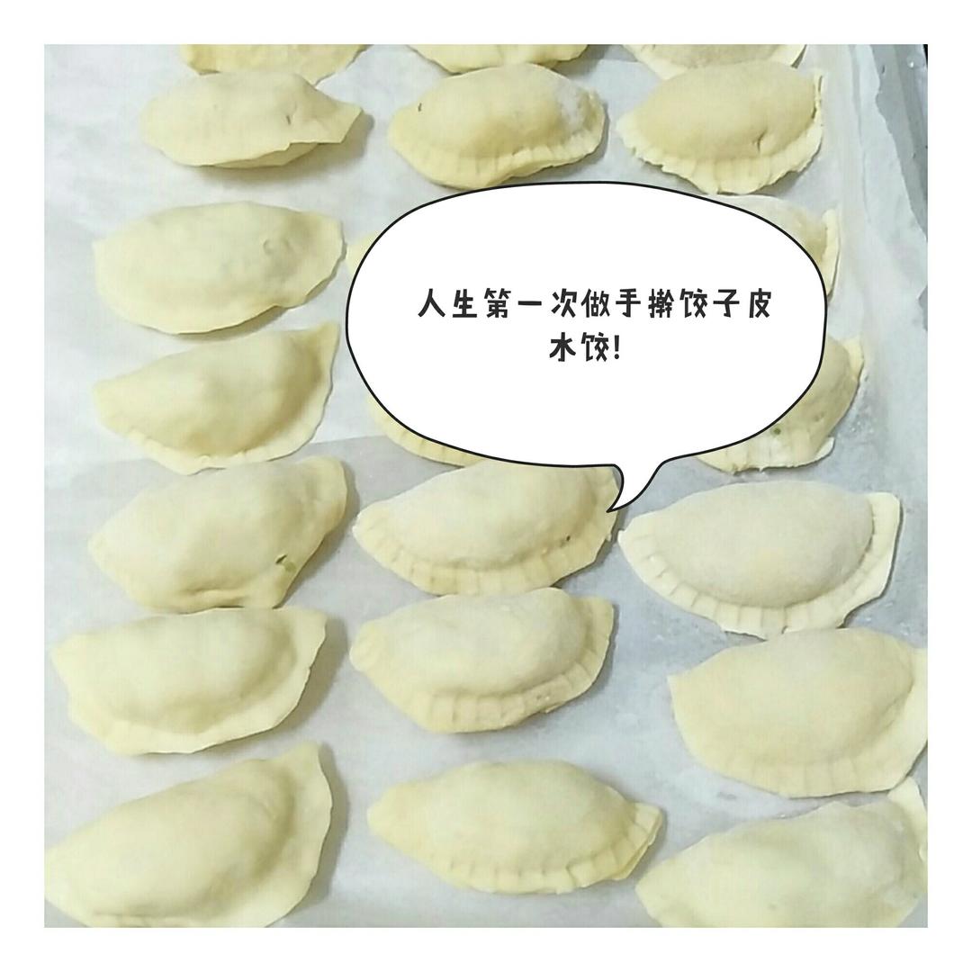 【免揉】皮薄筋道冻后不破的饺子皮