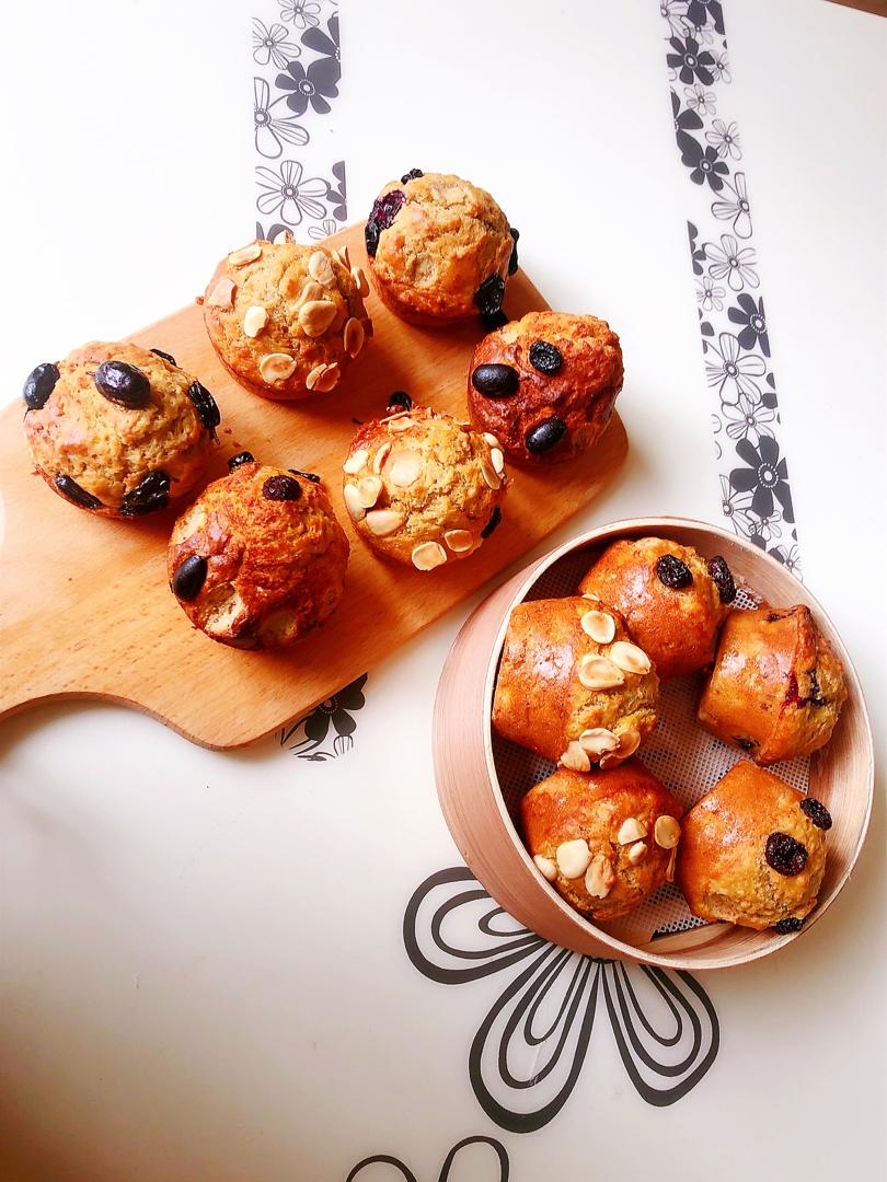 香蕉麦芬（中筋面粉版）