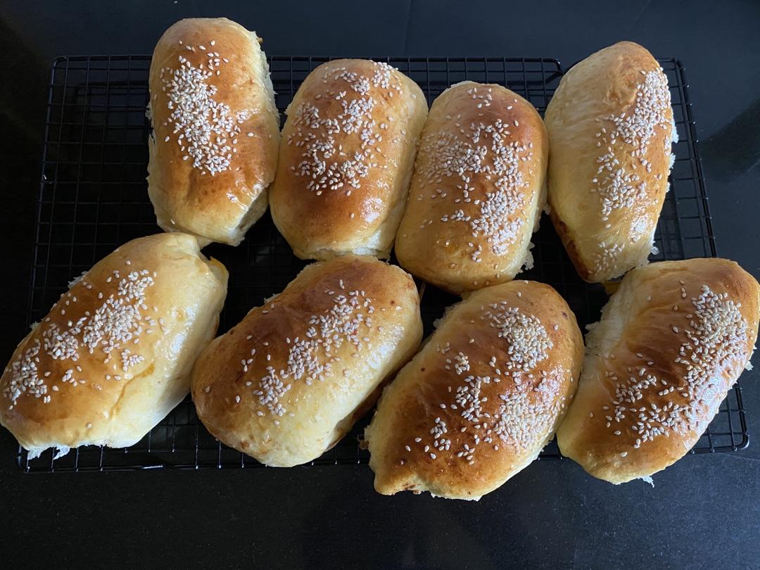 肉松沙拉酱面包（65度汤种）